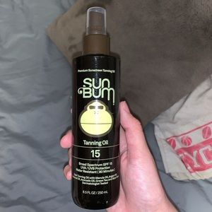 Sun bum tanning oil